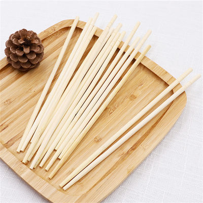 Pożegnaj się z plastikowymi pałeczkami Wybierz zamówione logo Bamboo Round Jednorazowe pałeczki bambusowe na prezenty biznesowe