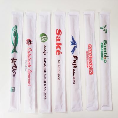 Japoński stylu koreański bambusowe pałki do jedzenia hurtowe 100%Koleur naturalny Jednorazowe bambusowe pałki do jedzenia drukowane bambusowe sushi Tensoge