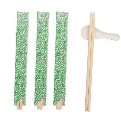 Logo na zamówienie Bamboo Round Bamboo Disposable Chopsticks Bamboo Flatware Typ dla gospodarstw domowych/restauracji/hotelu