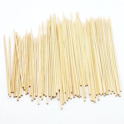 Ekologiczne Długie Bamboo Skewers Zrównoważone Do Grilla 2,5 szerokości Styl Azjatycki