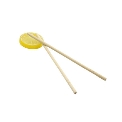 Logo na zamówienie Bamboo Round Bamboo Disposable Chopsticks Bamboo Flatware Typ dla gospodarstw domowych/restauracji/hotelu