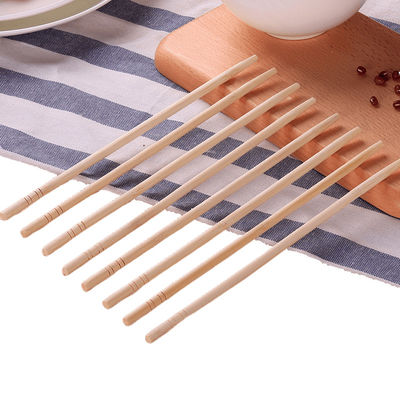 Ekologiczne logo do dostosowania do potrzeb użytkownika Bamboo Round Chopsticks Naturalny kolor i zrównoważony