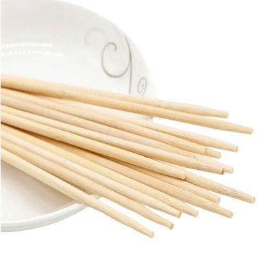BAMBOO Krągłe pałeczki jednorazowe 100% naturalne okrągłe pałeczki butikowe