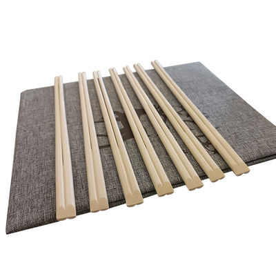 Pałki do jedzenia Płaskości typu Custom Bamboo Tensoge Jednorazowe pałki do jedzenia z bambusa z logo 210mm/240mm*4.8mm