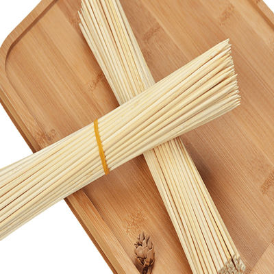 50 cm długości Bamboo Skewers For Grilling Gorąco odporny na wilgoć