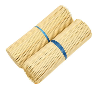 50 cm długości Bamboo Skewers For Grilling Gorąco odporny na wilgoć