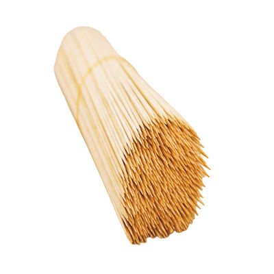 Naturalne kolory Bamboo Skewers Bamboo Roasting Sticks For Camping And Outdoor Cooking