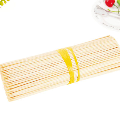 Szerokość 2,5 Bamboo Barbecue Sticks Łatwo czyszczone Bamboo Grill Sticks