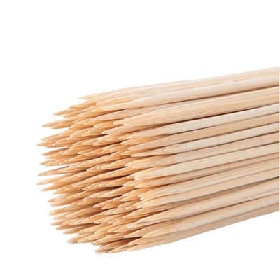 Zindywidualizowane Bamboo Skewers Okrągłe Jednorazowe Bamboo Skewers Szerokość 4.0