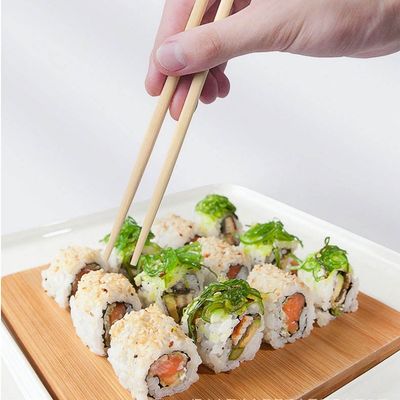 Custom Designed Rikyu Chopsticks with 100% Natural Moso Bamboo Food Safe and Ergonomic Design