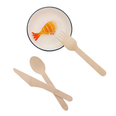 Ekologiczne zestaw jednorazowych sztućców bambusowych Bezpieczeństwo Zdrowie Bez toksyczności Bez zapachu