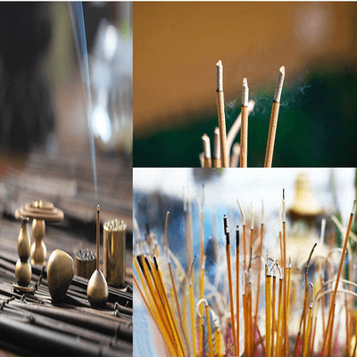 Długo palące się ekologiczne patyczki bambusowe kadzideł w rozmiarach 22CM, 28CM, 32CM, 39CM do medytacji i relaksu